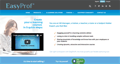 Desktop Screenshot of easyprof.com